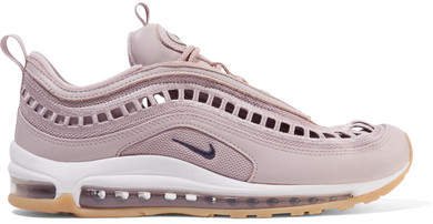 Air Max 97 Ultra 17 Si Cutout Mesh And Leather Sneakers - Lilac