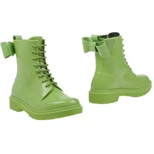 lime rain boots