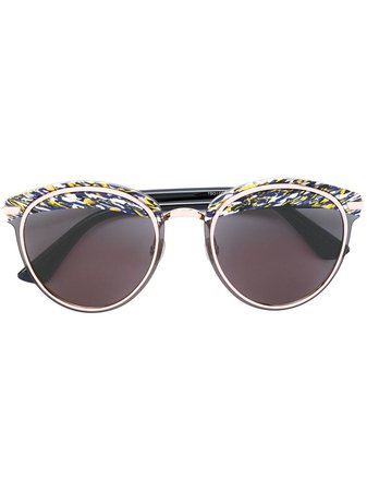 Gafas De Sol Con Motivo Estampado Dior Eyewear Por 430€ - Compra Online Aw17 - Devolución Gratuita Y Pago Seguro