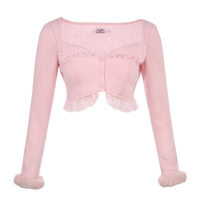 pink sweater top