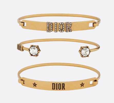 Christian Dior bracelet set