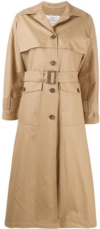 Patch Pockets Trench Coat