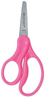 Amazon.com : Westcott 5" Hard Handle Kids Scissors, Blunt, Left-Handed (13594) - Assorted color : Students Round Edge Scissors : Office Products