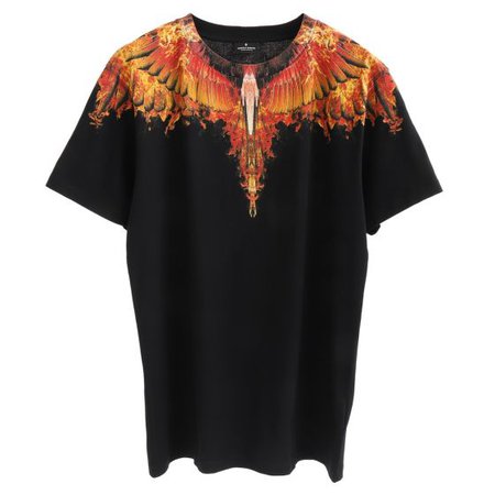 Burning Phoenix Collar Shirt
