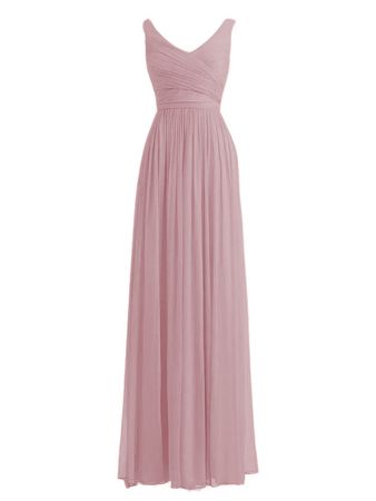 Dusty Rose Formal Dress