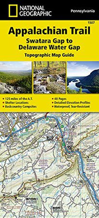 Appalachian Trail, Swatara Gap To Delaware Water Gap, Pennsylvania By National Geographic Maps | Used | 9781597756440 | World of Books