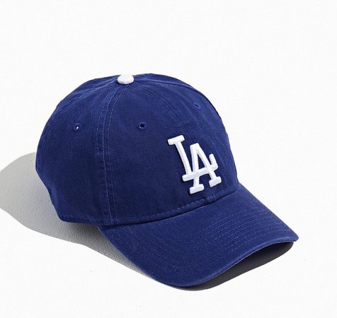 blue LA hat
