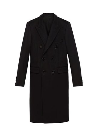 Céline DOUBLE-BREASTED CLASSIC COAT IN CASHMERE