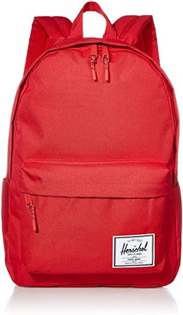 Amazon.com | Herschel Classic Backpack, Red, X-Large 30L | Casual Daypacks