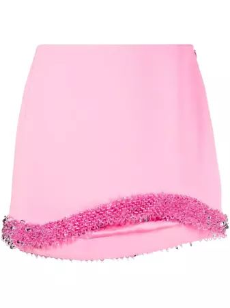 Jonathan Simkhai Dua Embellished Mini Skirt - Farfetch