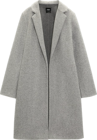 grey over coat