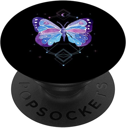 Amazon.com: Occult Pagan Japanese Butterfly Vaporwave Anime Pastel Goth PopSockets PopGrip: Swappable Grip for Phones & Tablets