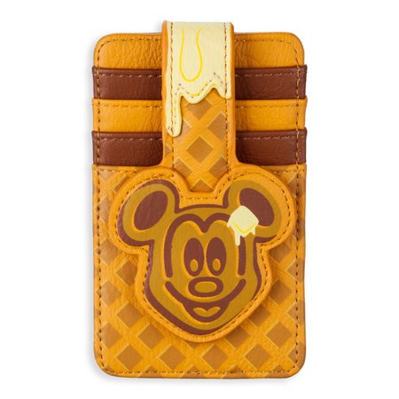 Mickey Mouse Waffle Card Wallet | shopDisney