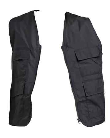 ASOS DESIGN utility vest in black