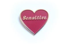 Sensitive Pin in Red