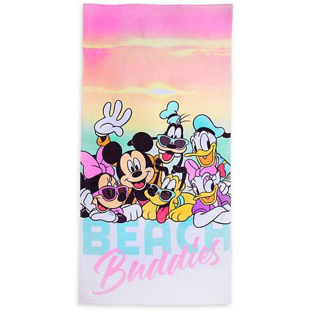 Toalha de praia 'Beach Buddies', loja de Disney