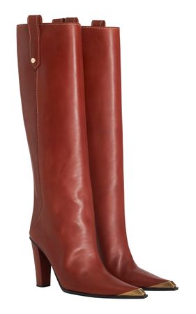 Leather Knee-High Boots By Etro | Moda Operandi