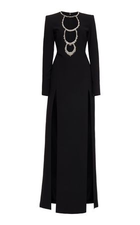 Embroidered Cady Gown By Zuhair Murad | Moda Operandi