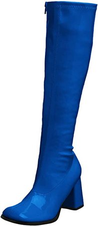 Amazon.com | Funtasma by Pleaser Women's Gogo-300 Boot, Yellow Stretch Patent, 9 M | Knee-High