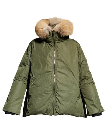Gorski Apres-Ski Jacket w/ Detachable Fox Fur Trim