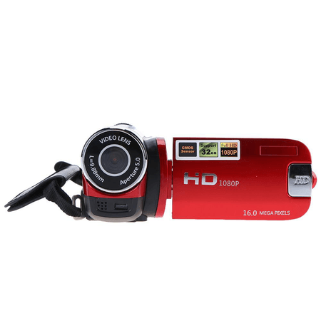 Red Video Camera Camcorder
