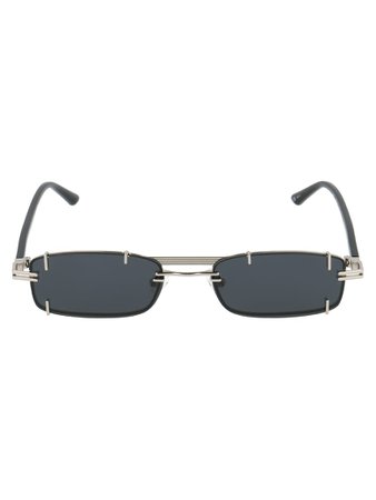 Y/Project Y/Project Sunglasses - Black White Gold Solid Grey - 11166135 | italist