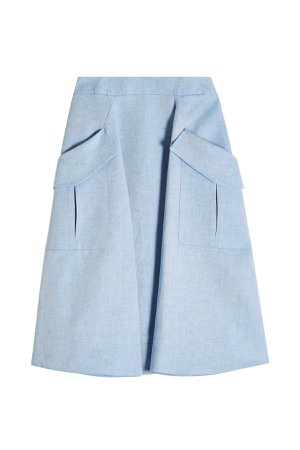 A-Line Skirt with Oversized Pockets Gr. FR 40