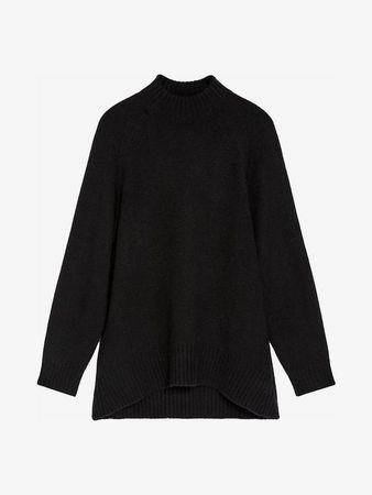 Wool/silk/cotton turtleneck sweater - Women - Massimo Dutti