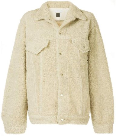 Boa faux-shearling jacket