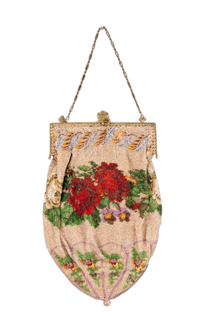 BEADED BAG, c. 1890-1920s