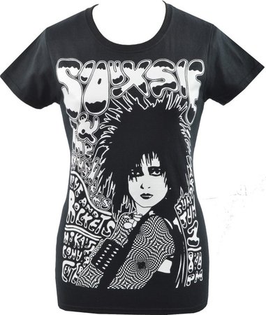 SIOUXSIE AND THE BANSHEES LADIES T-SHIRT