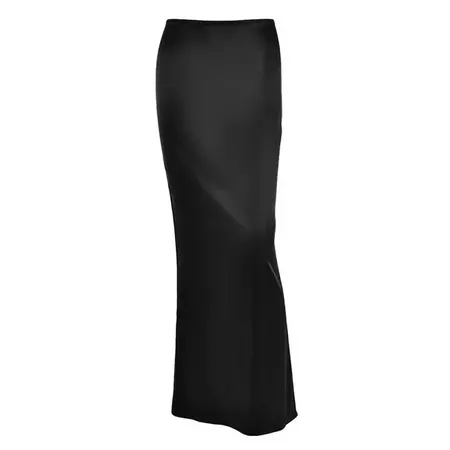 Mermaid Core Satin Maxi Skirt | BOOGZEL CLOTHING – Boogzel Clothing