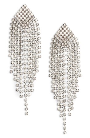 Area Stars Felice Crystal Fringe Chandelier Earrings | Nordstrom