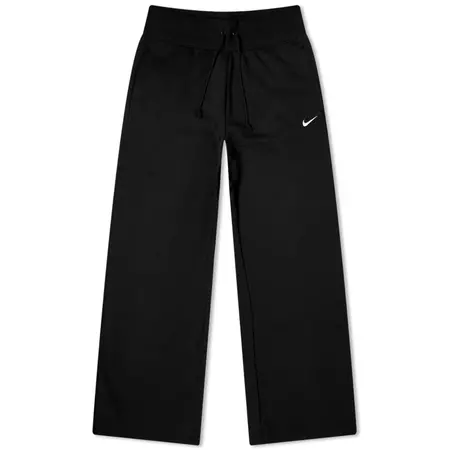 Nike Phoenix Fleece Wide Pant Black & Sail | END.