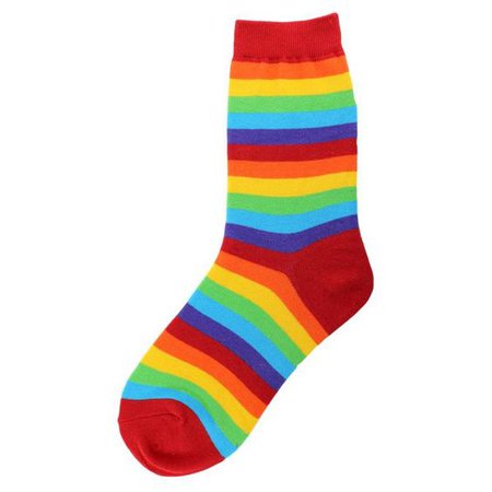 Rainbow Stripe Women's Socks | Classic Rainbow Striped Socks for Women - ModSock