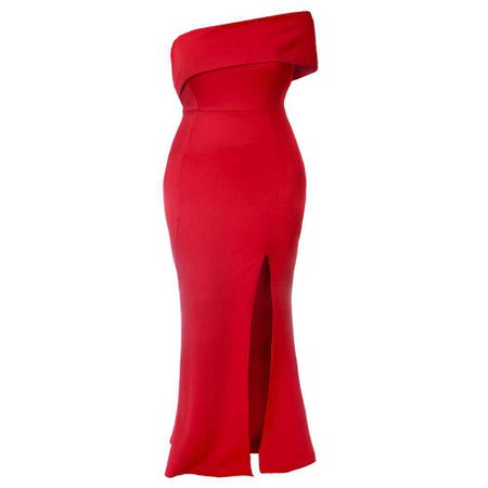 One Shoulder Maxi Dress Poshshoppe $29.99