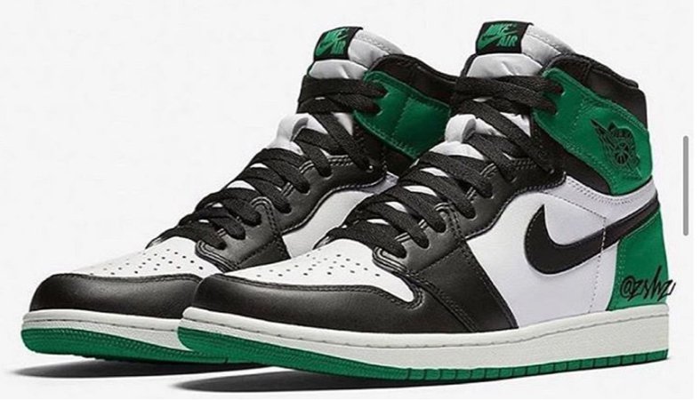 green Jordan 1