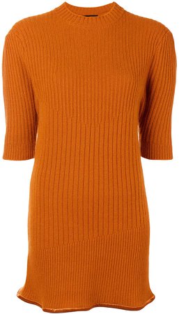 Cashmere In Love cashmere ribbed knit dress