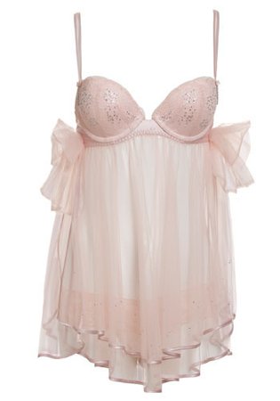 baby pink nightgown