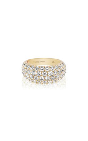 18k Gold Etoile Bombe Diamond Ring By Briony Raymond | Moda Operandi