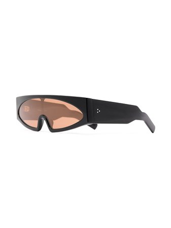 Shop Rick Owens straight-top sunglasses with Express Delivery - FARFETCH