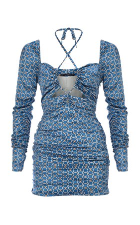 Ruched Silk Mini Dress By Zeynep Arçay | Moda Operandi