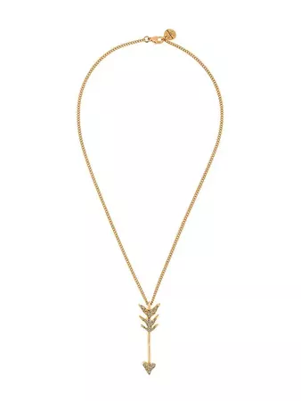 Givenchy Embellished Arrow Necklace