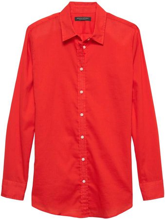 Dillon Classic-Fit Cotton-Linen Shirt