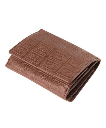 Chocolate Bar Trifold Wallet – Q-pot. INTERNATIONAL ONLINE SHOP
