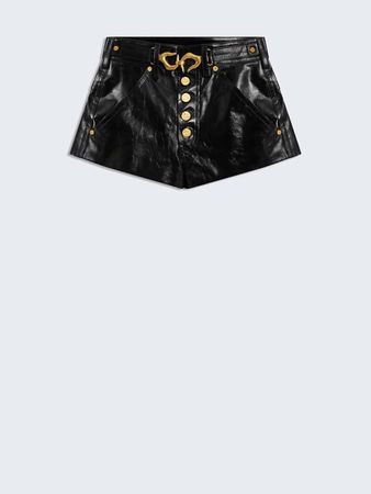 Leather shorts - E-SHOP - Ready-to-Wear | Maison Schiaparelli