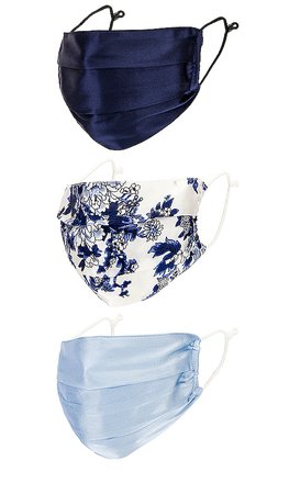 8 Other Reasons Silky Mask Set in Blue Multi | REVOLVE