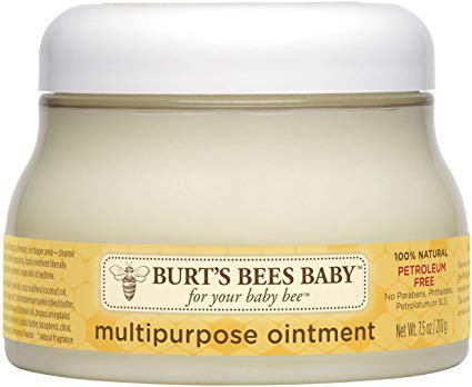 Amazon.com: Burt's Bees Baby 100% Natural Multipurpose Ointment, Face & Body Baby Ointment – 7.5 Ounce Tub: Health & Personal Care