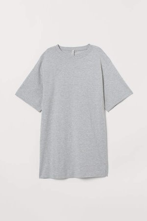 T-shirt Dress - Gray