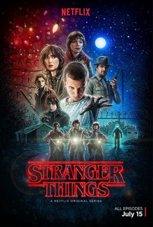 stranger things Netflix season 1 poster
